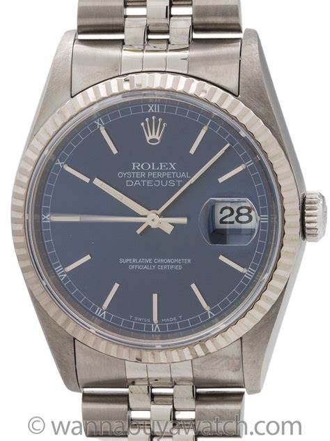 1996 rolex datejust|rolex datejust 16234 production years.